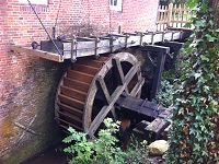 Watermolen van Frans op wandeling over het Noaberpad van Ootmarsum naar Vasse
