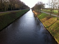 Oranjekanaal tijdens een wandeling van Hooghalen naar Hijken over het Roots Natuurpad