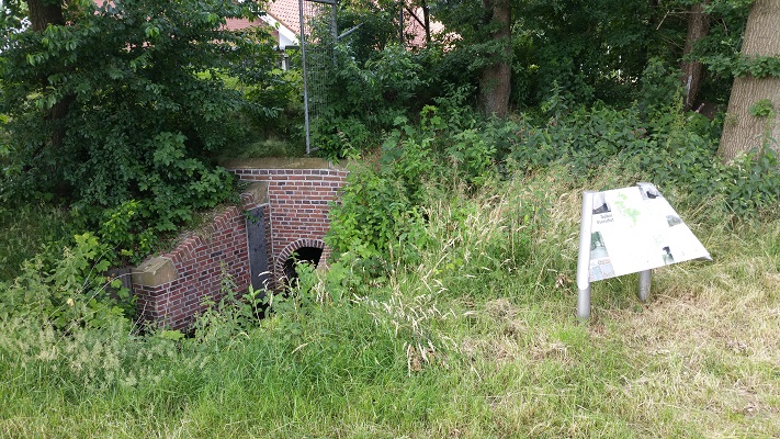 Sluis op een wandeling over het Noaberpad van Ter Apel naar Bargerveen
