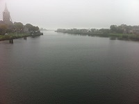 IJsseldelta tijdens een wandeling over het Hanzestedenpad van Hasselt naar Kampen