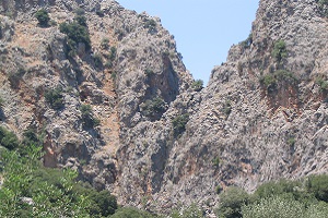 Kritsakloof tijdens wandelreis op Kreta in Griekenland