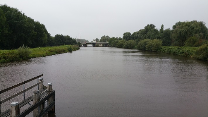 Westerwoldsche Aa op wandeling over het Noaberpad van Bad Nieuweschans naar Bellingwolde