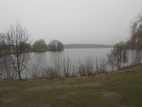Stadspark Bocholt bij een wandeling over het Noaberpad van Bocholt naar Winterswijk
