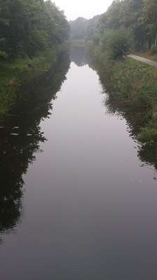 Bourtangerkanaal op een wandeling over het Noaberpad van Weende naar Jipsinghuizen