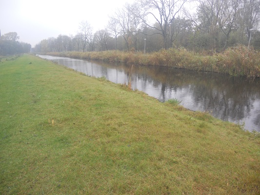 Middelpolder Amstelveen tijdens wandeling van Amsterdam naar Nessersluis over het Noord-Hollandpad