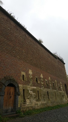 Fort Sint Pieter op een wandeling over het Pieterpad van Maastricht naar de Sint Pietersberg