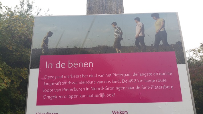 'In de benen' op een wandeling over het Pieterpad van Maastricht naar de Sint Pietersberg