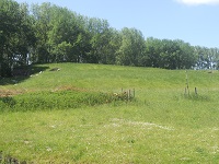 Jisperweg op een wandeling over de Stelling van Amsterdam van Krommenie naar Edam