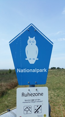 Nationalpark in een wandeling WaddenWandelen op Borkum