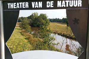 Theater van de Natuur in Sellingen tijdens een wandeling over het Westerwoldepad in Groningen