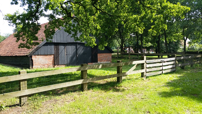 Westerwoldepad-Sellingen-Ter-Apel-6 Schaapskooi Ter Borgh in wandeling over Westerwoldepad van Sellingen naar Ter Apel