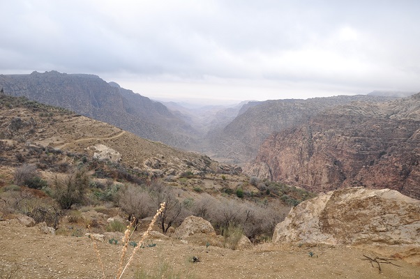 Jordanië-Natuurreservaat-Dana-5 Wandeling in natuurreservaat Dana tijdens een wandelreis van SNP door Jordanië