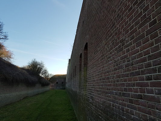 Fort Pannerden tijdens wandeling Trage Tocht in Doornenburg