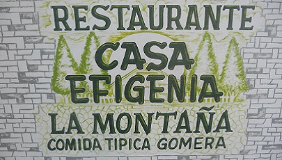 Casa Efigenia in Las Hayas op Canarisch eiland La Gomera