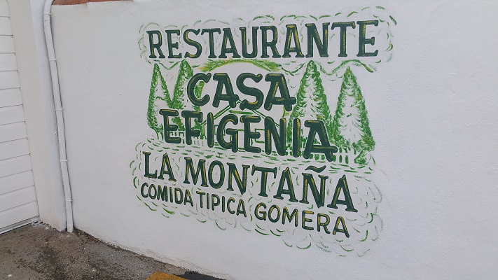 Wandeling op Canarisch Eiland La Gomera van Arure naar Las Hayas bij Casa Efigenia Bar La Montana