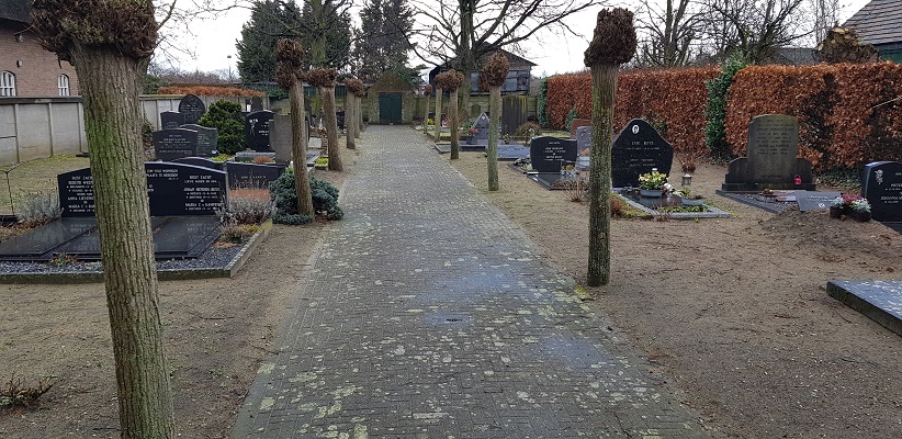 Wandelen over Ommetje Abdij van Berne in Heeswijk bij NH begraafplaats