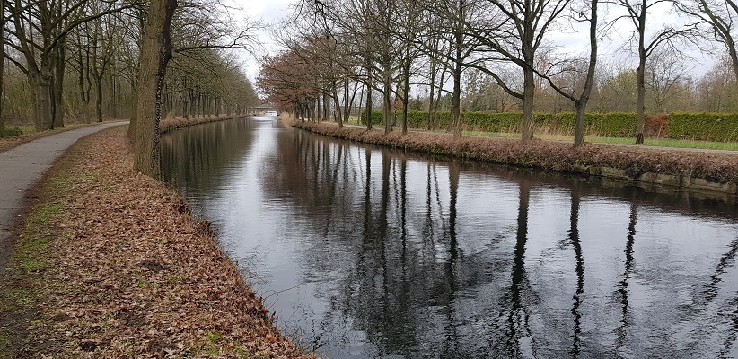 Wandelen over Rielsepad van Eindhoven naar Geldrop langs Eindhovens Kanaal