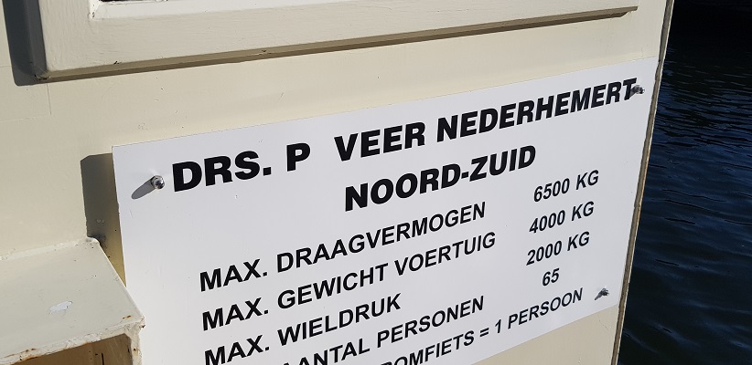 Wandeling over Klompenpad Hamarithapad bij Nederhemert bij voetveer over Afgedamde Maas
