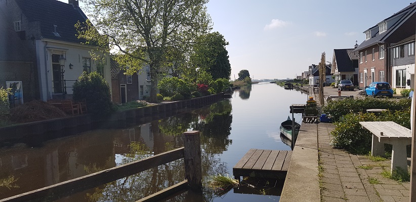 Wandelen over het Romeinse Limespad van Driebruggen naar Woerden bij de Dubbele Wiericke