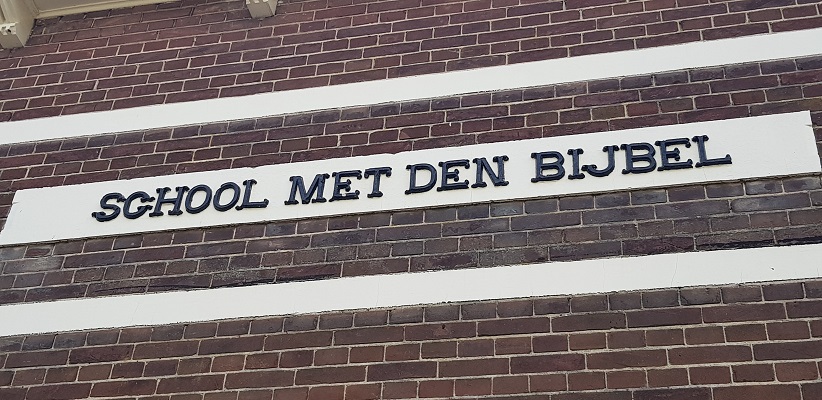 Wandelen over het Romeinse Limespad van Driebruggen naar Woerden bij school met den Bijbel in Papekop