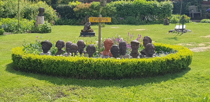 Wandelen over het Romeinse Limespad van Driebruggen naar Woerden bij Papekoppen in Papekop