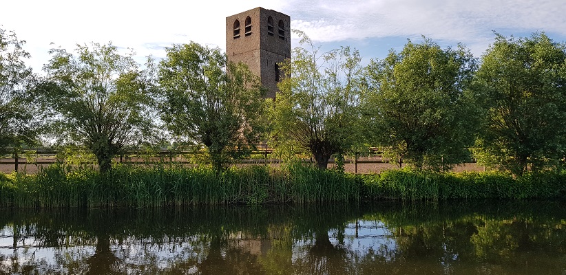 Wandeling over het Dommelpad in Eindhoven bij Opwetten