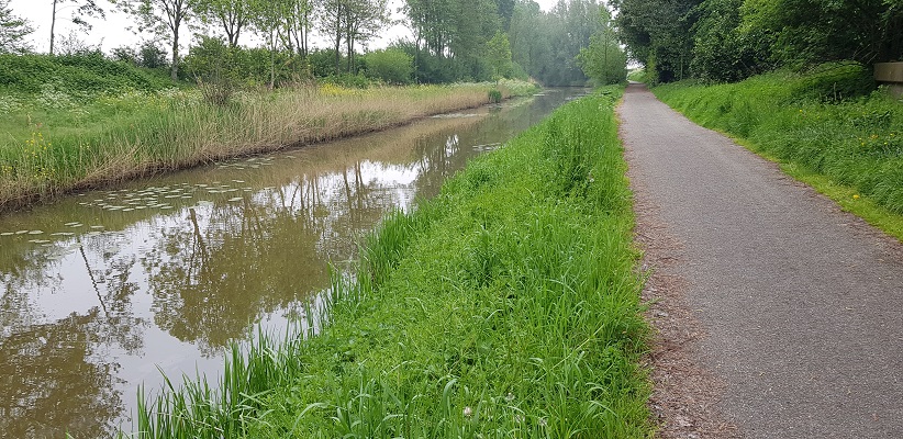 Wandeling over de Zuiderwaterlinie van Hooipolder naar Waalwijk langs de Donge