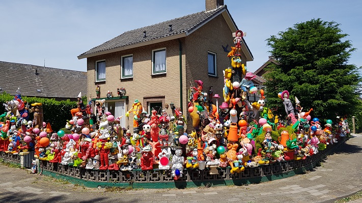 Wandeling buiten de binnenstad van Nijmegen over het Weurtpad