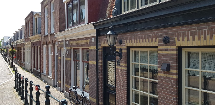 Wandeling door de binnenstad van Amsterdam in Oud-West bij de Slatuinenweg