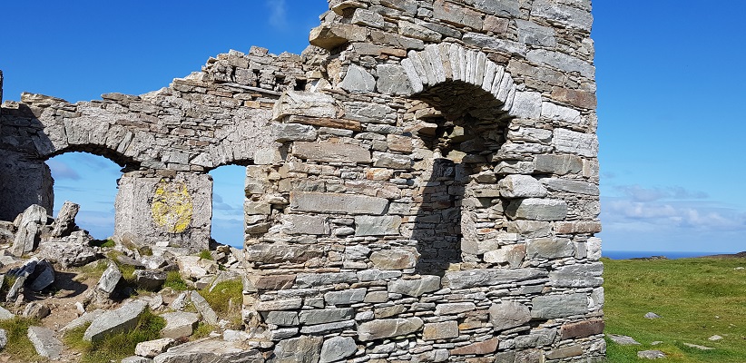 Wandeling op Horn Head in Ierland