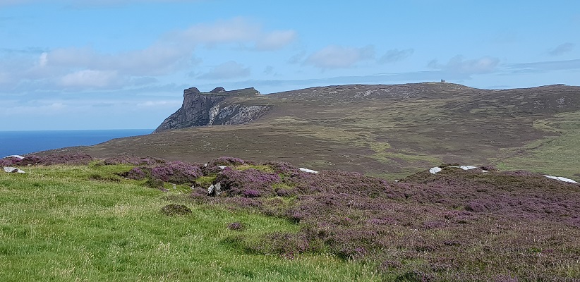 Wandeling op Horn Head in Ierland