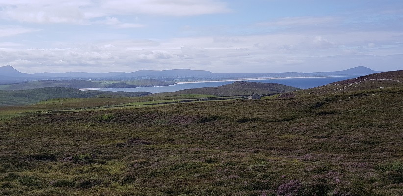 Wandeling op Horn Head in Ierland