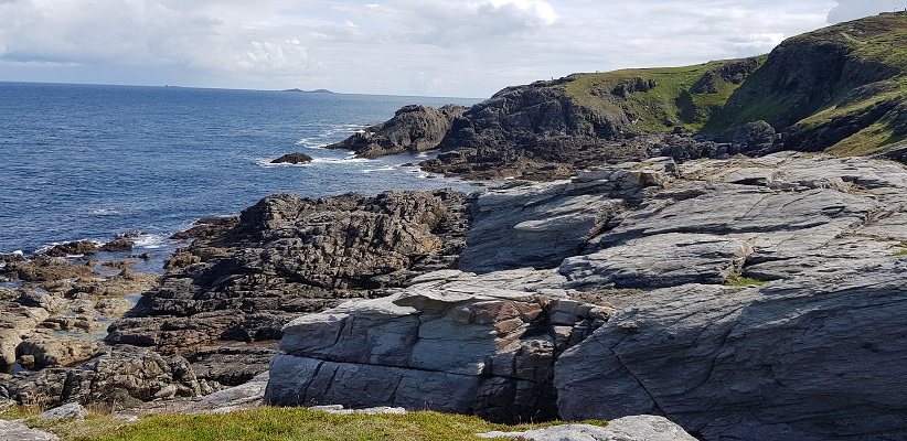 Wandeling naar Malin Head, het noordelijkste puntje van Ierland.