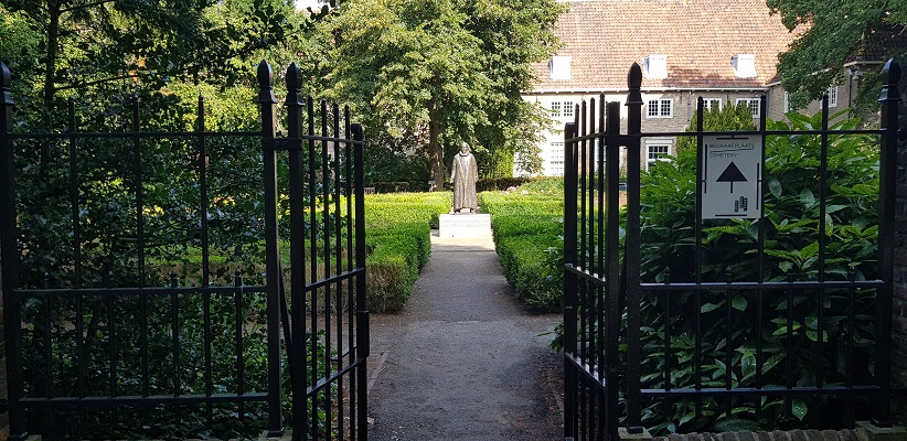 Wandelen in Delfland in Centrum Delft bij de Prinsenhof