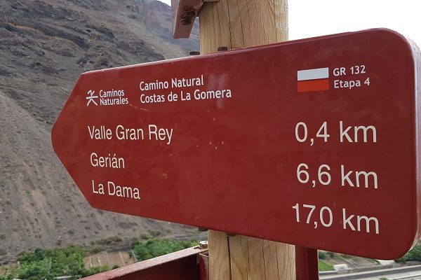 Wandeling op La Gomera van Arure naar La Calera over hoogvlakte van l'Amerique
