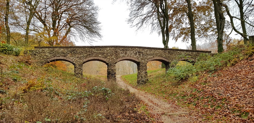 Wandeling over Klompenpad het Dorenweertsepad bij de Dunobrug