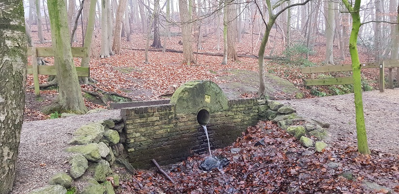 Bergwandeling Kiekberg bij Plasmolen bij beek bij de Sint Jansberg