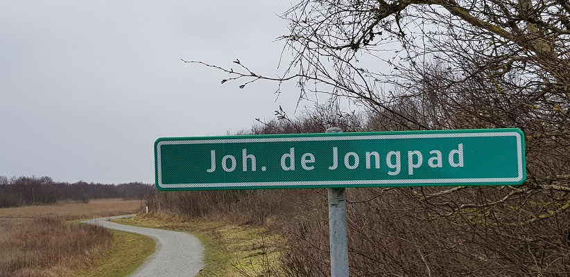 Wandeling naar het Willemsduin op het Schiermonnikoog bij het Johan de Jongpad