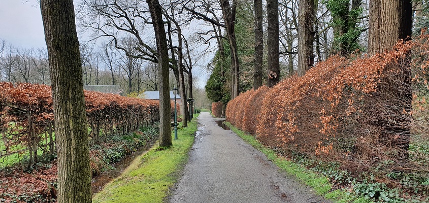 Literaire wandeling langs markante punten van A. van der Heijden in Geldrop in het kasteelpark