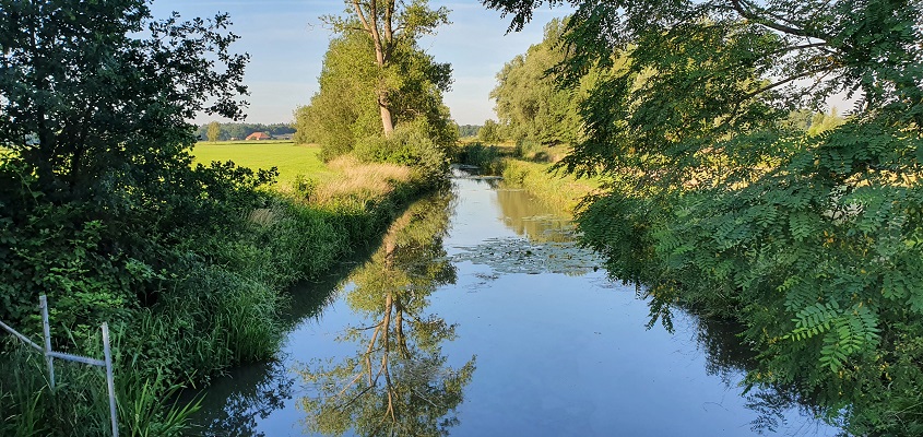 Wandeling in het Hart van Brabant over de Moerburgenroute bij de Voorste Stroom