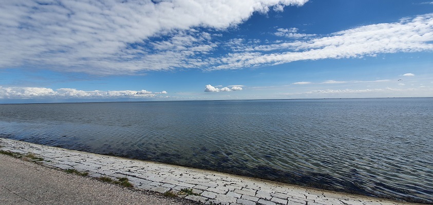 Wandeling op Terschelling van West naar Hoorn bij de Waddenzee