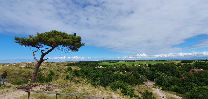 Wandeling op Terschelling van West naar Hoorn bij het Arjensduin