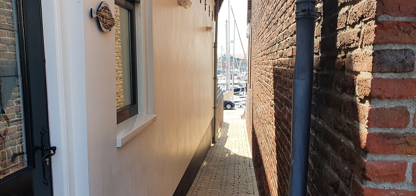 Wandeling op Urk bij een ginkie