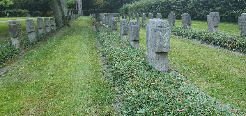 Wandeling op Hauptfriedhof Gelsenkirchen-Buer in Gelsenkirchen