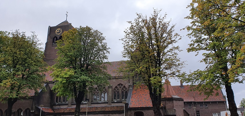Trage Tocht Spoordonk bij de kerk van Spoordonk