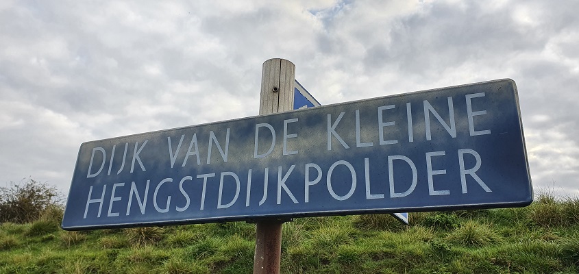 Wandeling over het Grenslandpad van Kloosterzande naar Terneuzen bij de Hengstdijk