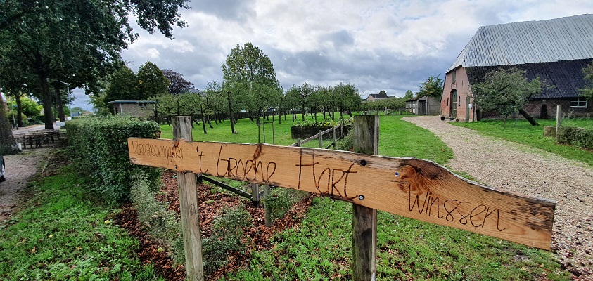 Wandeling over Klompenpad Ambts- en Rijkspad in Winssen bij het Groene Hart