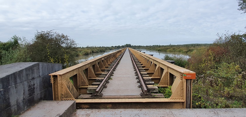 Wandeling in de omgeving van Den Bosch, Haverleij en Engelermeer, bij de Moerputtenbrug