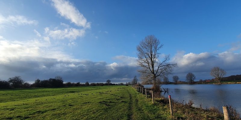 Wandelen door de Oeffeltermeent langs de Maas
