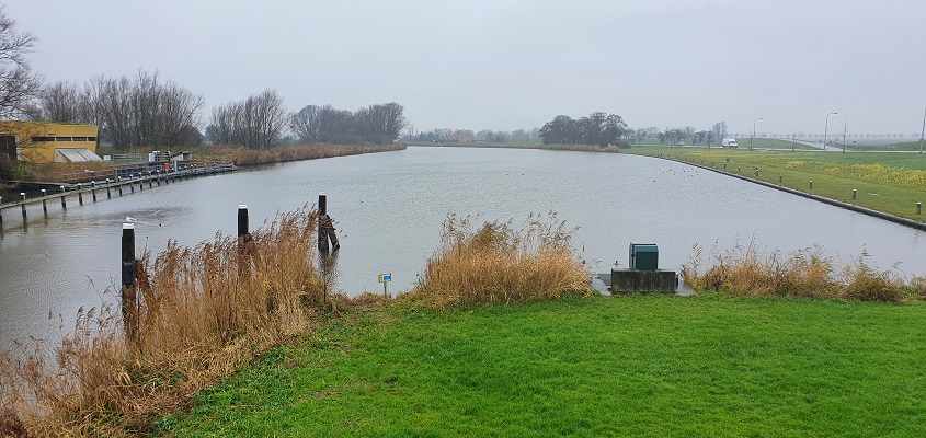 Wandeling over Westfriese Omringdijk van Schagen bij de Bovenkolk in Kolhorn
